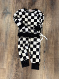 Checkered Jogger Suit