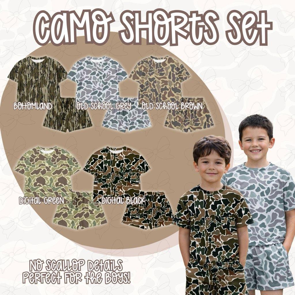Camo Scallop Set