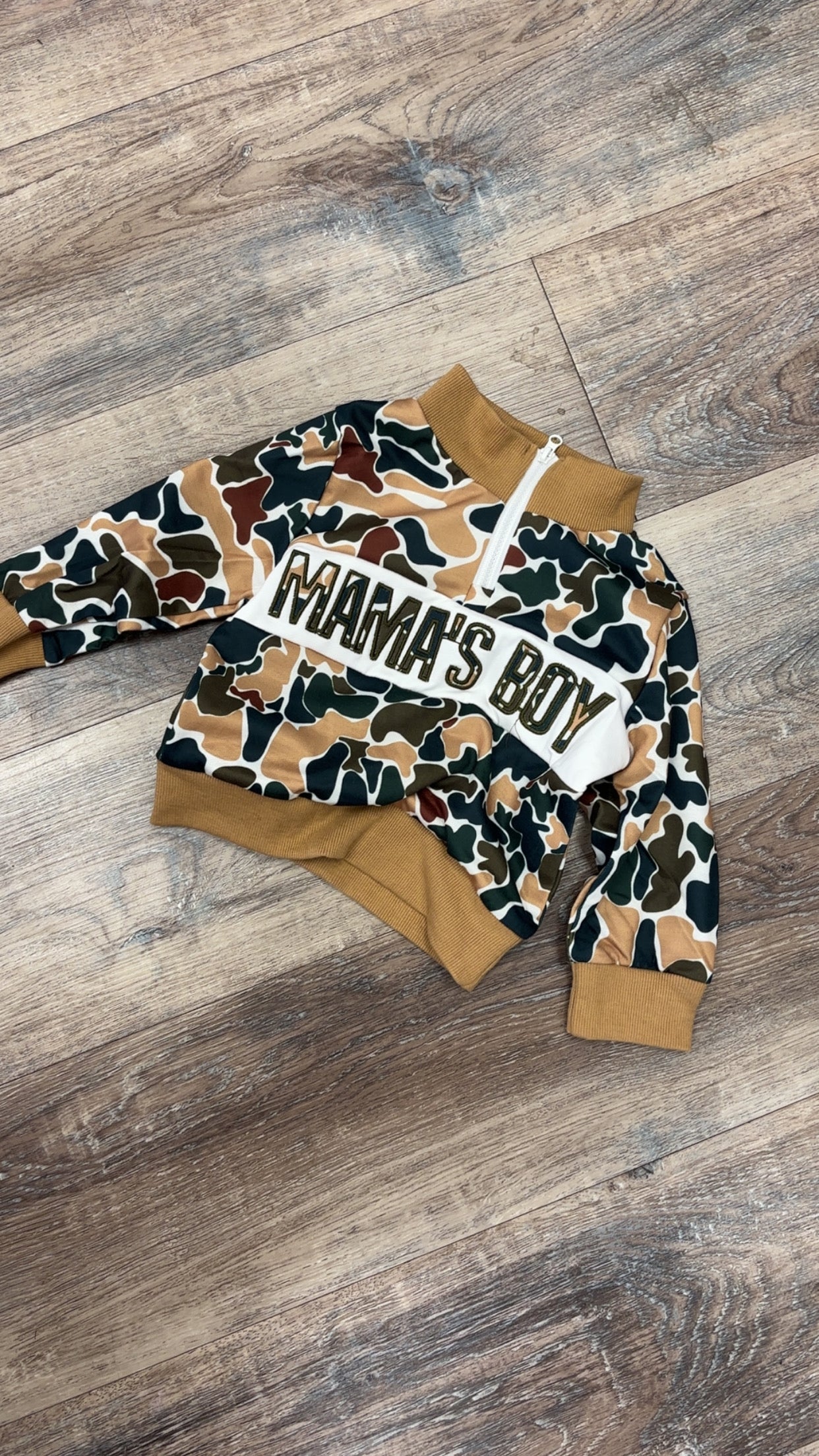 Mama’s Boy Camouflage Shirt